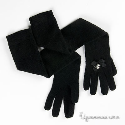 Перчатки Blugirl Folies женские, цвет черный