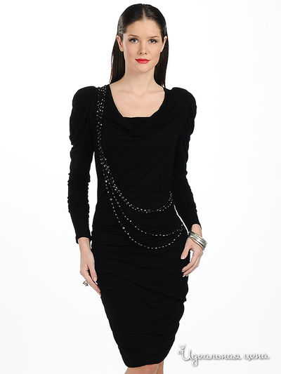 Платье Blugirl Folies, цвет цвет черный