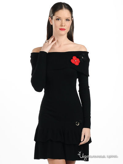 Платье Blugirl Folies, цвет цвет черный