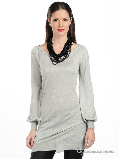 Платье Blugirl Folies, цвет цвет серый