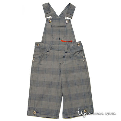 Полукомбинезон Венейя, цвет цвет серый / принт клетка