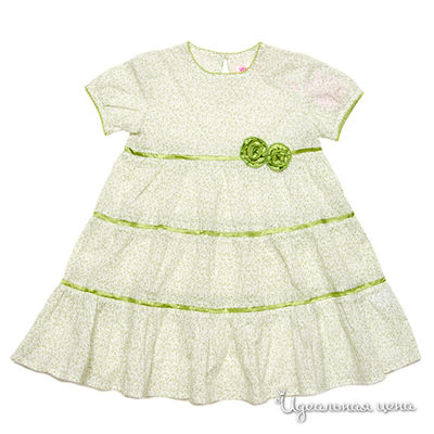 Платье Венейя, цвет цвет белый / зеленый