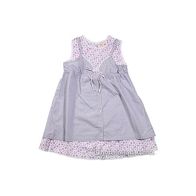 Сарафан Венейя, цвет цвет сиреневый / белый