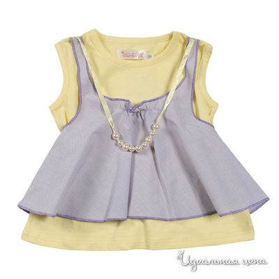 Топ Венейя, цвет цвет желтый / лиловый