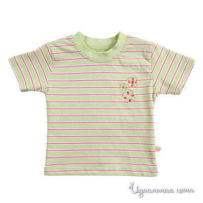 Футболка Венейя, цвет цвет зеленый / фуксия