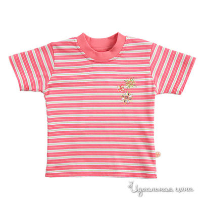 Футболка Венейя, цвет цвет коралловый / серый