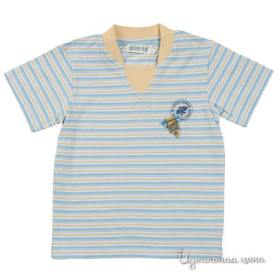 Футболка Венейя, цвет цвет бежевый / мультиколор