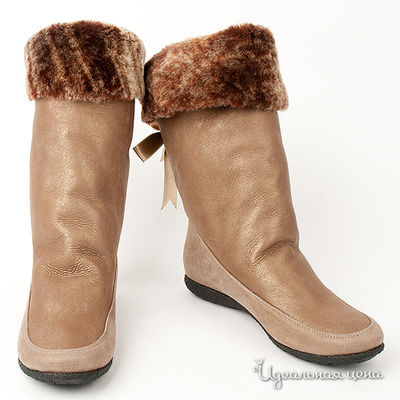 Полусапоги Tuffoni&Piovanelli, цвет цвет бронзовый