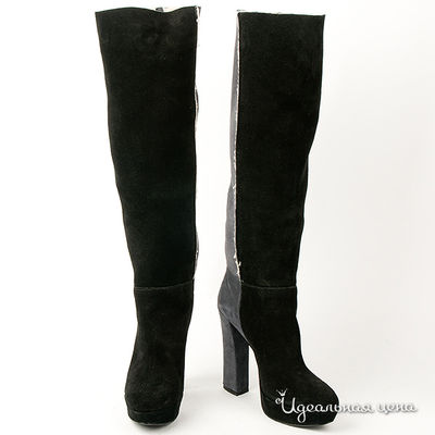 Сапоги Tuffoni&Piovanelli, цвет цвет черный / серый