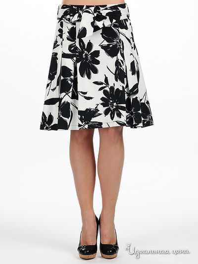 Юбка Снежная королева, цвет цвет белый / черный