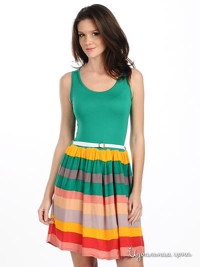 Платье Снежная королева, цвет цвет зеленый