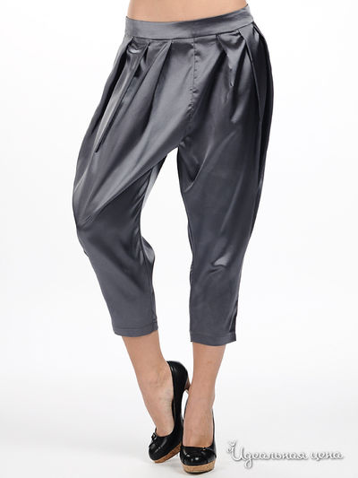 Капри Снежная королева, цвет цвет темно-серый