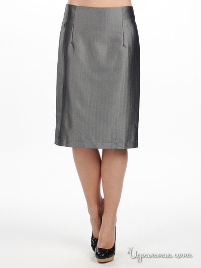 Юбка Снежная королева, цвет цвет серый