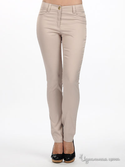 Брюки Снежная королева, цвет цвет бежевый