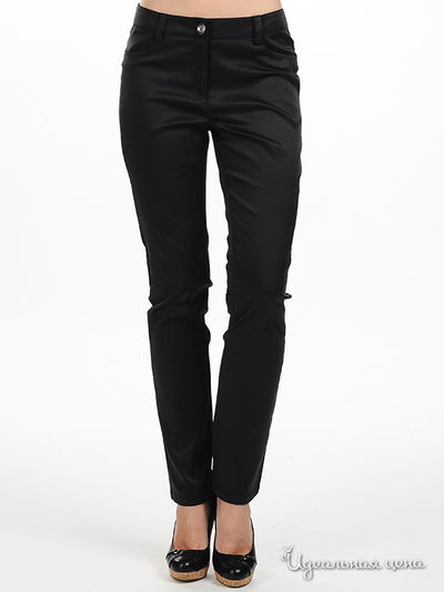 Брюки Снежная королева, цвет цвет черный
