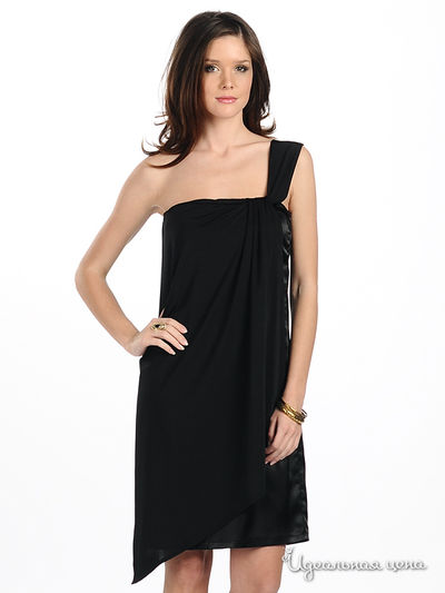 Платье Снежная королева, цвет цвет черный