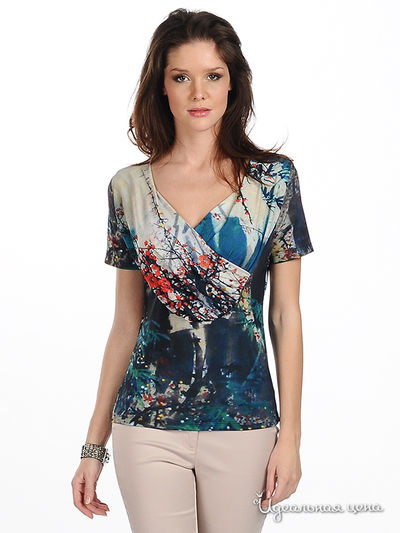 Футболка Снежная королева, цвет цвет мультиколор