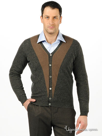 Кардиган Alex Fea, цвет цвет серый / коричневый