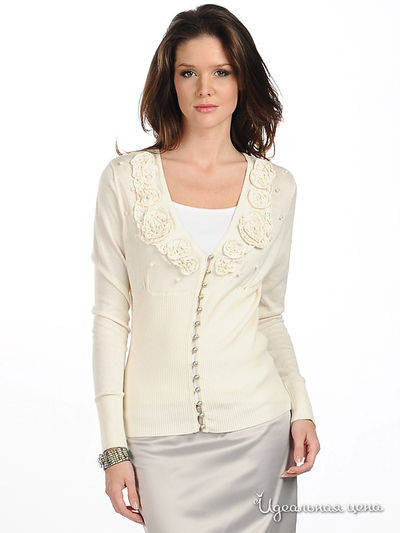 Кардиган Снежная королева, цвет цвет молочный