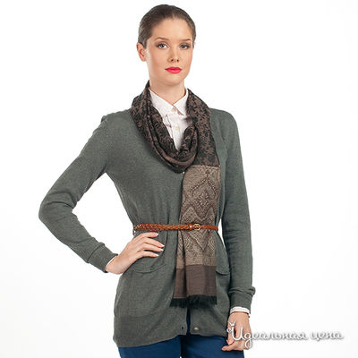 Палантин Laura Milano, цвет цвет коричневый