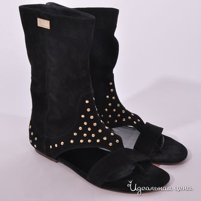 Полусапоги SOCIETA&ATOS LOMBARDINI, цвет цвет черный