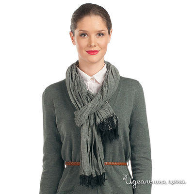 Палантин Laura Milano, цвет цвет серый