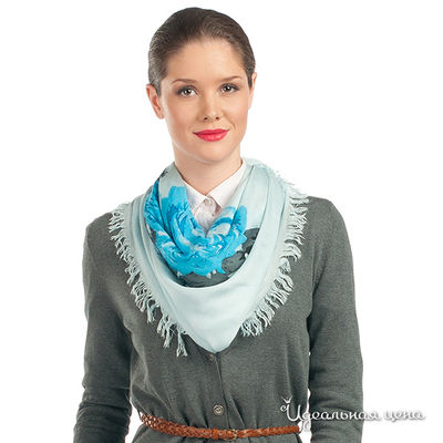 Палантин Laura Milano, цвет цвет голубой