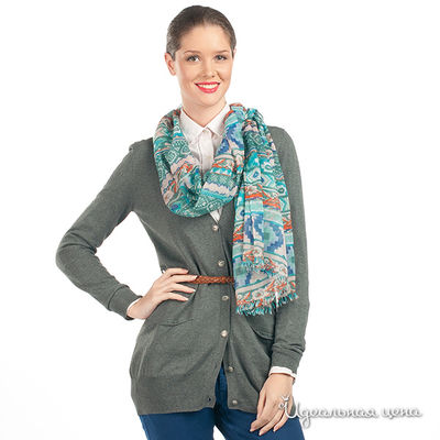 Палантин Laura Milano, цвет цвет зеленый