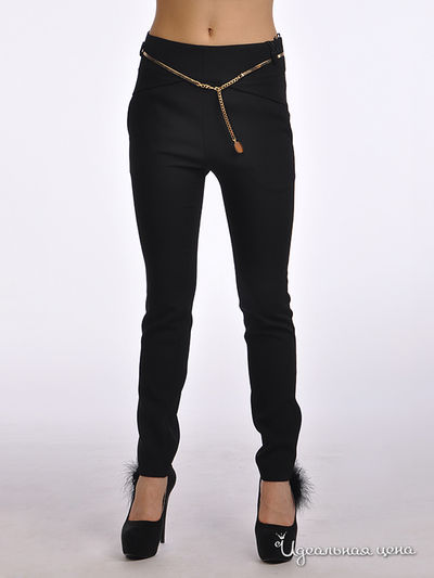 Брюки SOCIETA&ATOS LOMBARDINI, цвет цвет черный