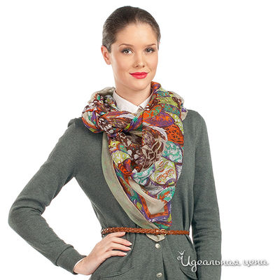 Палантин Laura Milano, цвет цвет бежевый