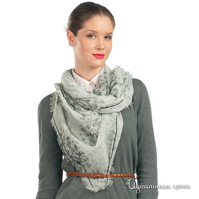 Палантин Laura Milano, цвет цвет серый