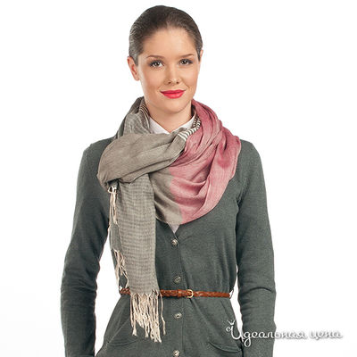 Палантин Laura Milano, цвет цвет розовый