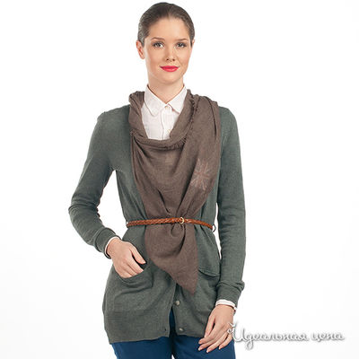 Палантин Laura Milano, цвет цвет коричневый