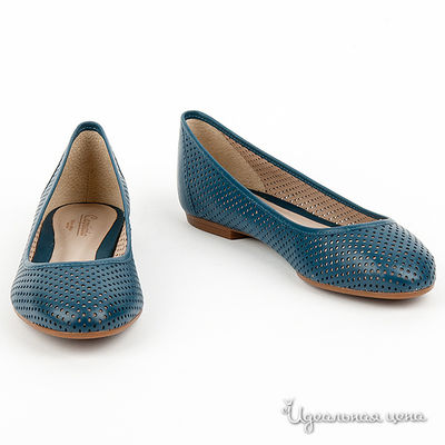 Балетки Capriccio, цвет цвет берлинская лазурь