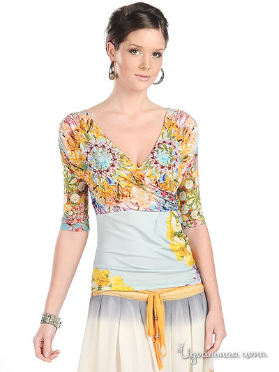 Блуза SOCIETA&ATOS LOMBARDINI, цвет цвет мультиколор