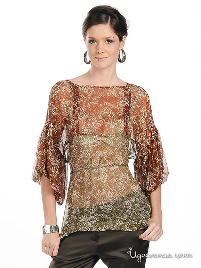 Блуза SOCIETA&ATOS LOMBARDINI, цвет цвет мультиколор