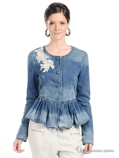 Жакет SOCIETA&ATOS LOMBARDINI, цвет цвет синий