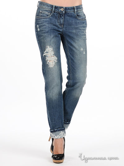 Джинсы SOCIETA&ATOS LOMBARDINI, цвет цвет синий