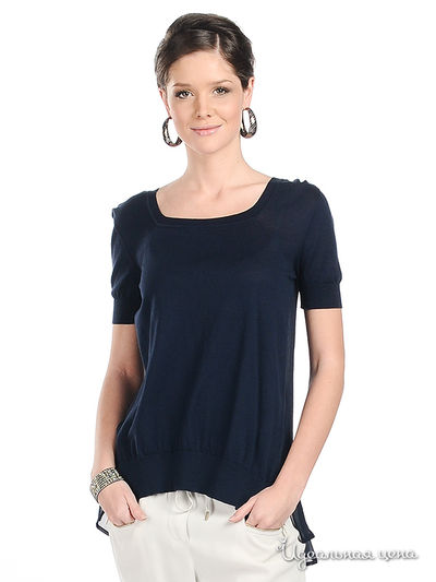 Блуза SOCIETA&ATOS LOMBARDINI, цвет цвет синий