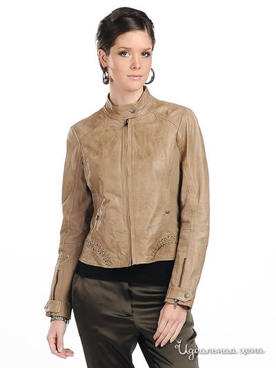 Куртка SOCIETA&ATOS LOMBARDINI, цвет цвет светло-коричневый