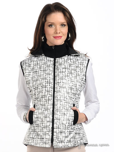 Жилет Мультибренд, цвет цвет белый / черный