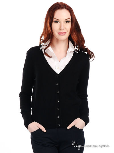 Кардиган Снежная королева, цвет цвет черный