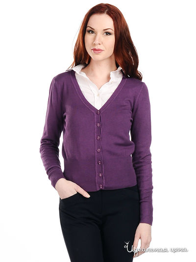 Кардиган Снежная королева, цвет цвет фиолетовый