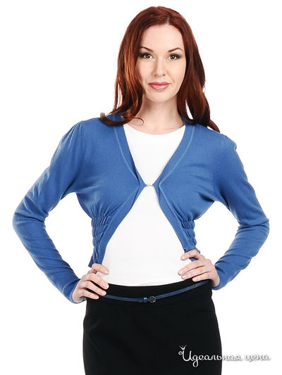 Кардиган Снежная королева, цвет цвет синий
