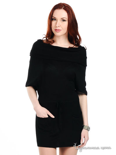 Платье Снежная королева, цвет цвет черный