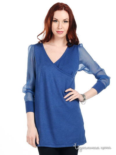 Платье Снежная королева, цвет цвет синий