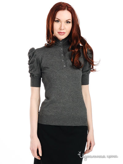 Джемпер Снежная королева, цвет цвет темно-серый