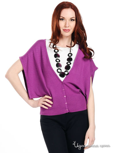 Кардиган Снежная королева, цвет цвет фиолетовый