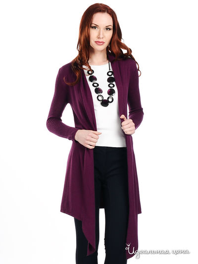 Кардиган Снежная королева, цвет цвет темно-фиолетовый