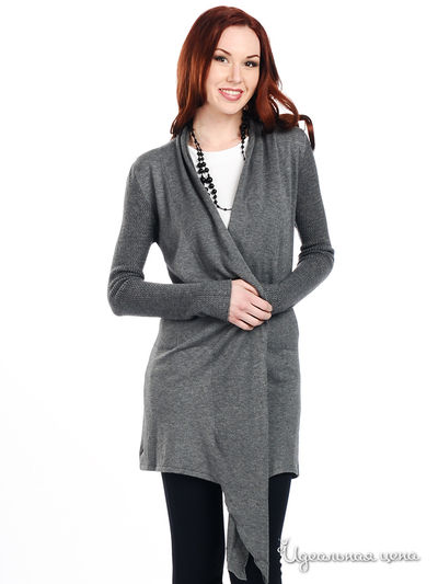 Кардиган Снежная королева, цвет цвет серый